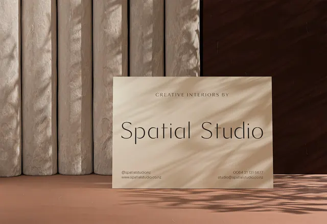 Spatial Studio Identity Mockup