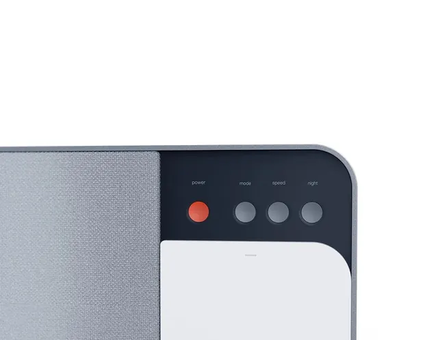 Minimalist device controls button detail, minimal, photographic, light
