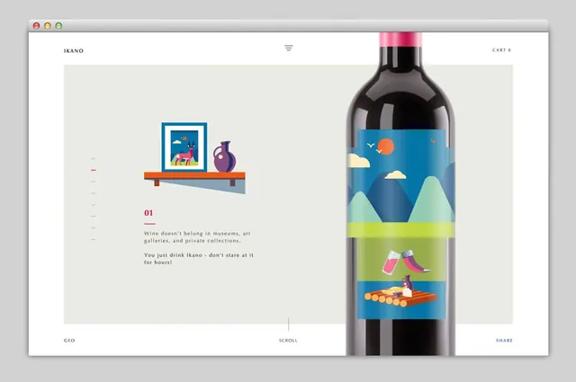 Product packaging unfolding design, minimal, corporate-clean, light