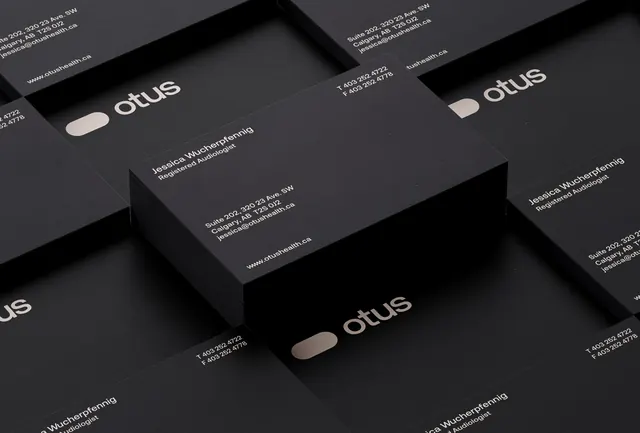 Business cards with minimalist beige identity system, minimal, corporate-clean, dark