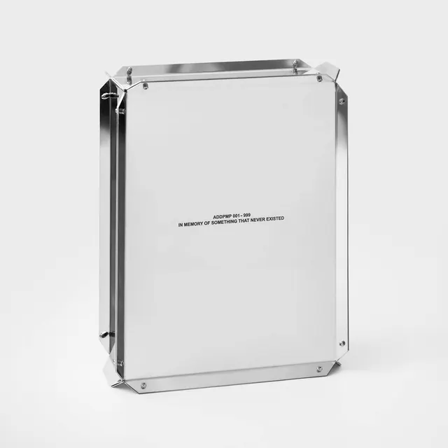 Minimalist Metallic Frame Mockup