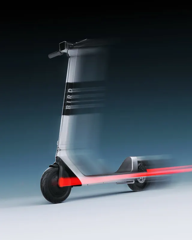 Electric Scooter Product Visualization
