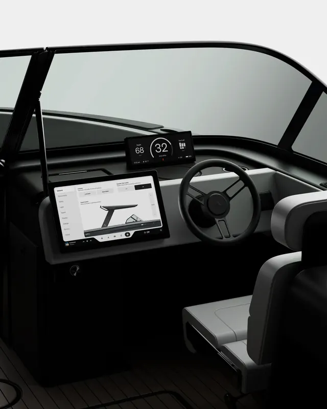 Vehicle Interior Dashboard Mockup