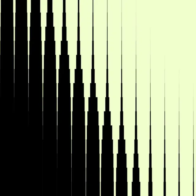 Minimal geometric data viz, minimal, geometric, dark