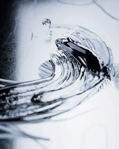 Abstract Fluid Motion, minimal, monochrome, monochrome