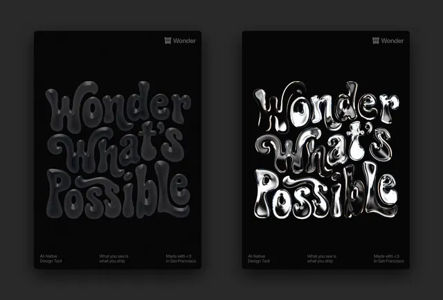 Wonder What's Possible, 3d-render, dark