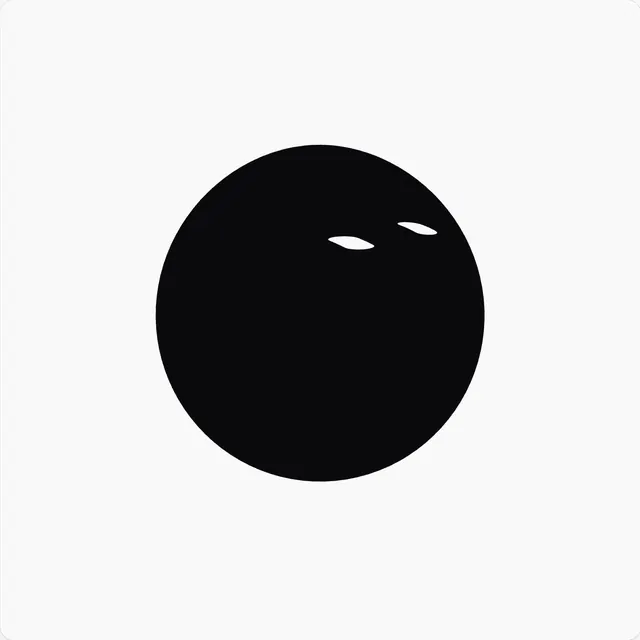 Grok Bot Icon Animation, geometric, minimal, monochrome