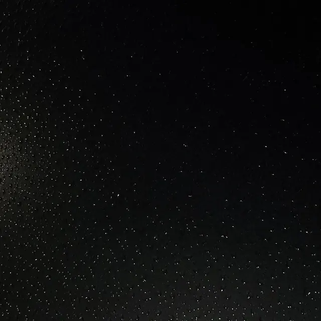 Particle starfield motion design, abstract, dark-mode, dark