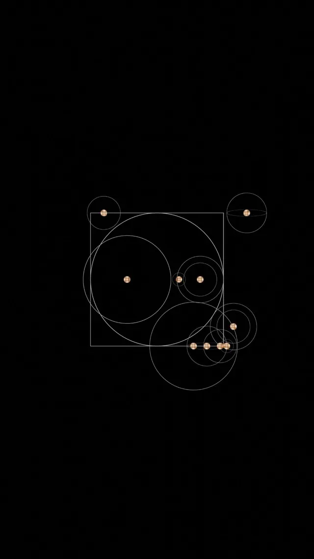 Minimal geometric motion still, minimal, geometric, dark