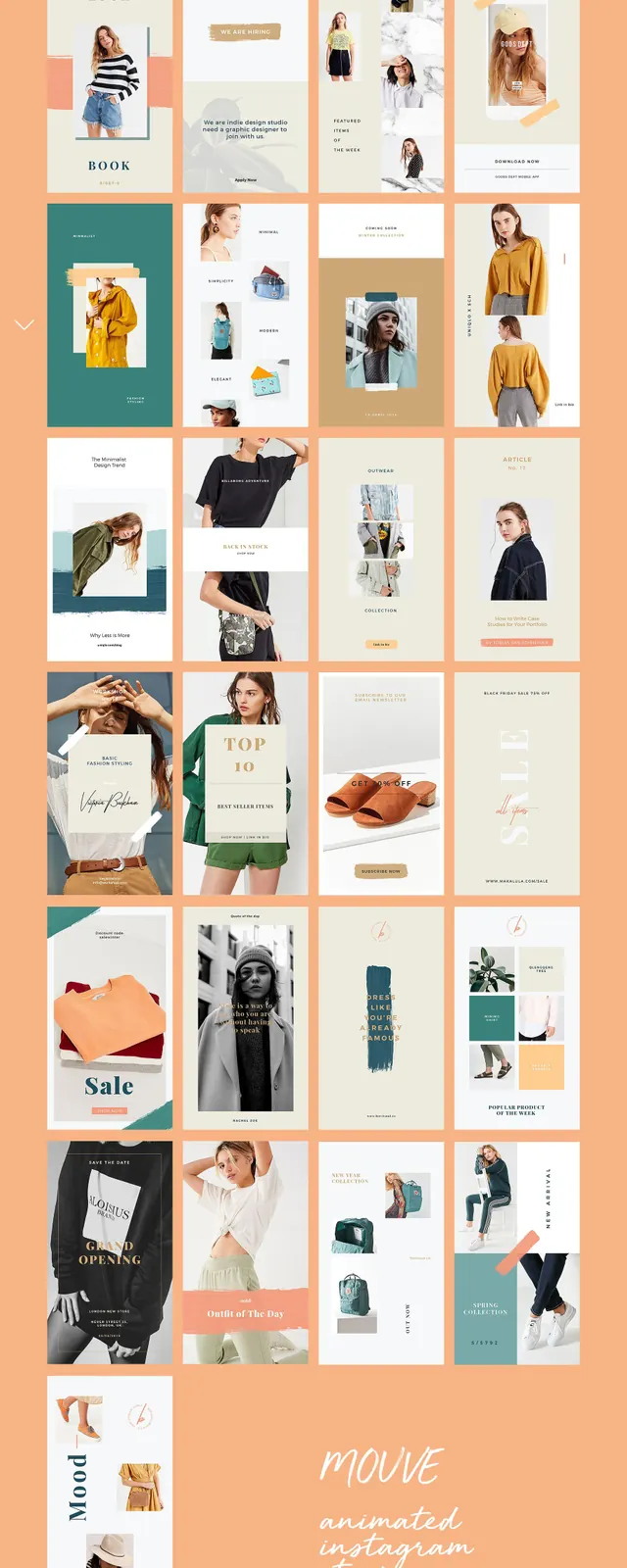 Minimal editorial motion still, minimal, editorial, light