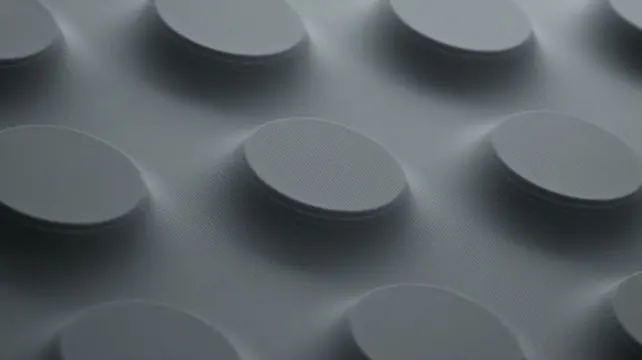 3D Geometric Sphere Pattern, minimal, geometric, monochrome