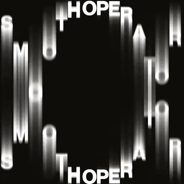Hope Wordmark with Vertical Bar Elements, minimal, monochrome, high-contrast