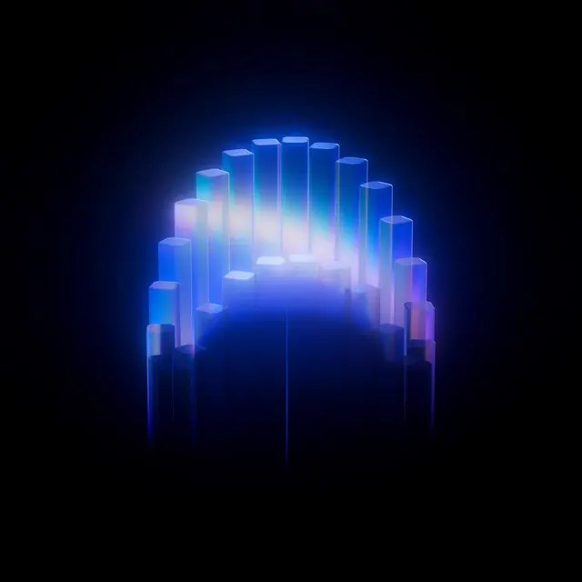 3D Benchmark Art, geometric, abstract, dark