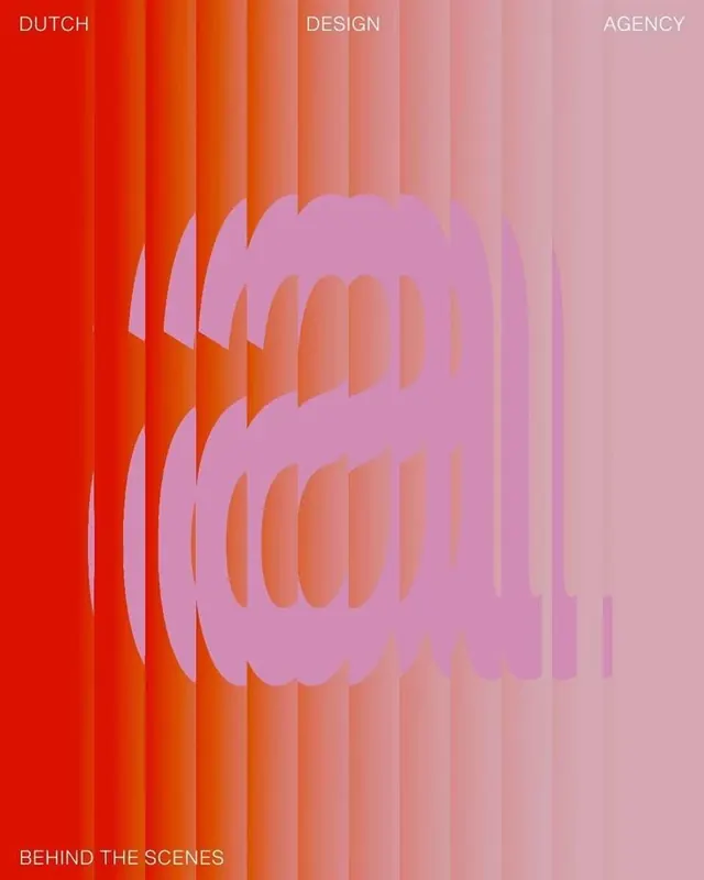 Gradient-heavy geometric motion still, gradient-heavy, geometric, warm