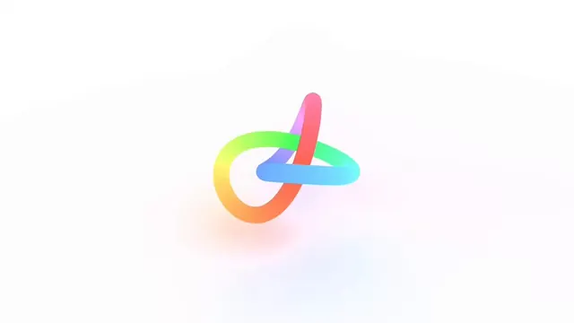 3D Knot, geometric, minimal, vibrant