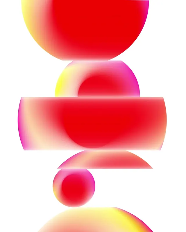 Abstract gradient-heavy motion still, abstract, gradient-heavy, warm