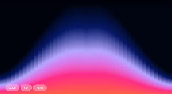 Gradient Strips, abstract, dark