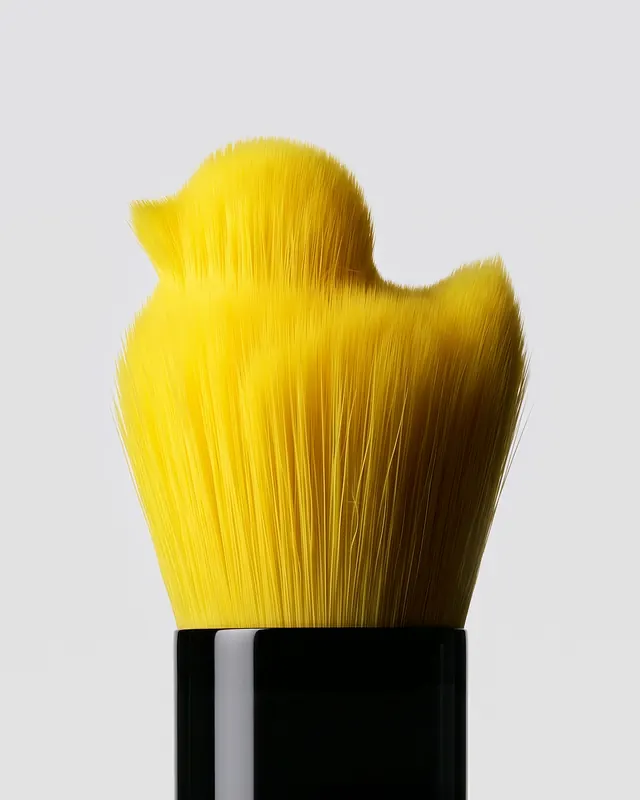 Duck cosmetics campaign carousel exploration, illustrated, photographic, vibrant