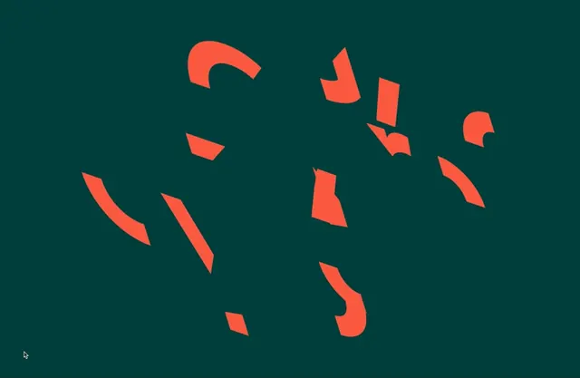 Abstract Organic Shapes, minimal, organic, high-contrast