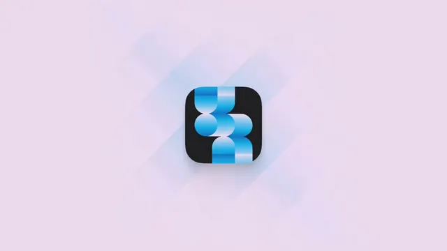 Milana App Icon, abstract, 3d-render, vibrant
