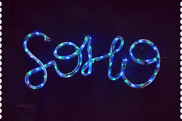 Soho Neon Sign