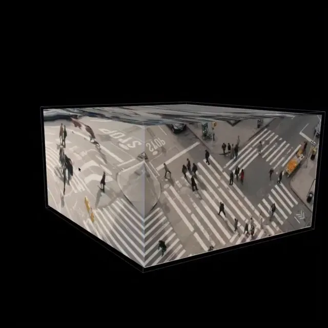 Fourth Dimension, abstract, 3d-render, dark