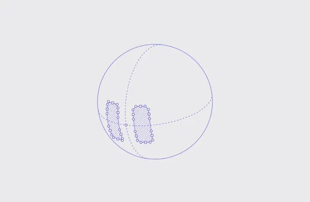 Zoah Logo Character, playful, organic, monochrome