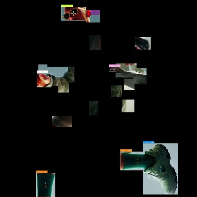 Glitch Fashion, geometric, abstract, dark