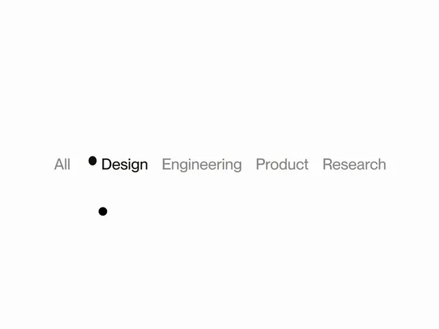 CSS Anchor Filter Dot, minimal, monochrome