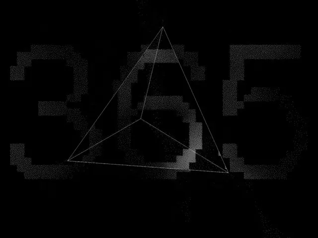 365 Days at Vercel, geometric, abstract, dark