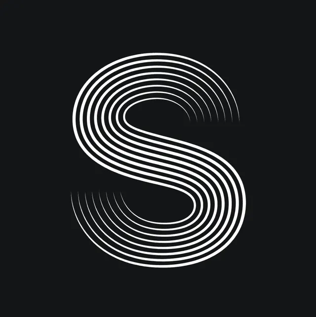 Abstract concentric line animation, abstract, minimal, monochrome