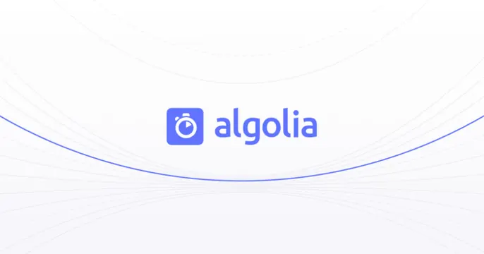 Algolia OG card, minimal, light-mode, light