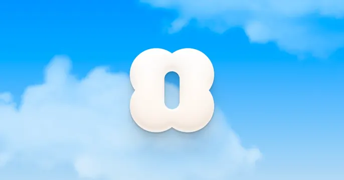 Amie OG card, minimal, 3d-render, light