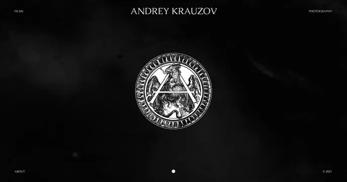 Andrey Krauzov OG card, dark-mode, luxury, dark