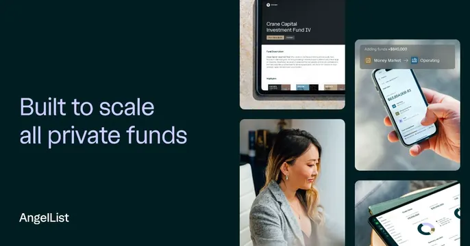 AngelList OG card, dark-mode, corporate-clean, dark