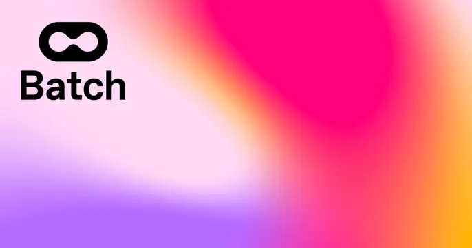 Batch OG card, gradient-heavy, minimal, vibrant