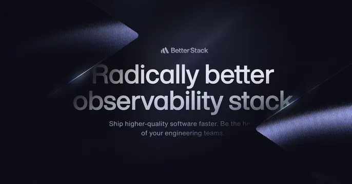 Better Stack OG card, dark-mode, minimal, dark