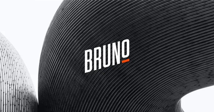 Bruno OG card, dark-mode, editorial, dark
