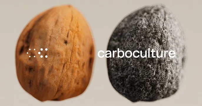 Carbo Culture OG card, minimal, photographic, earthy