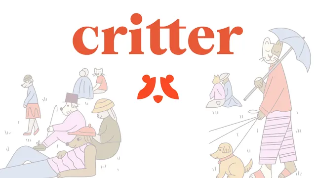 Critter OG card, light-mode, illustrated, light