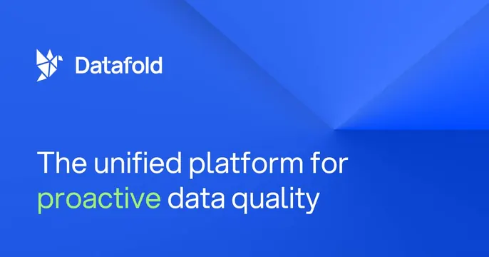 Datafold OG card, minimal, gradient-heavy, vibrant