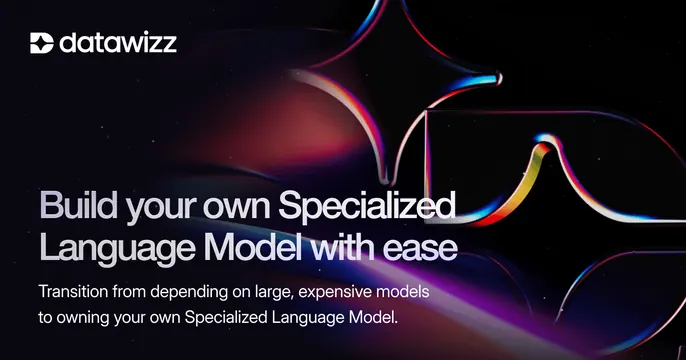 Datawizz OG card, dark-mode, gradient-heavy, dark
