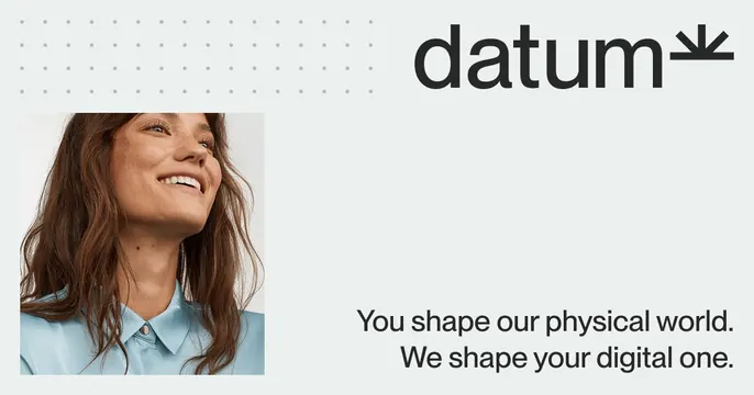 Datum OG card, light-mode, minimal, light