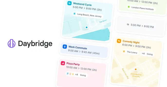 Daybridge OG card, minimal, light-mode, light