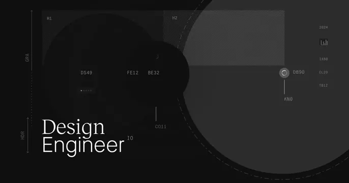 Design Engineer Jobs OG card, dark-mode, technical, dark