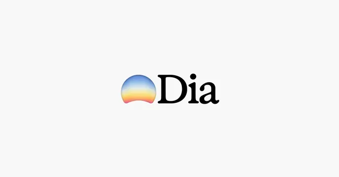 Dia OG card, minimal, light-mode, light