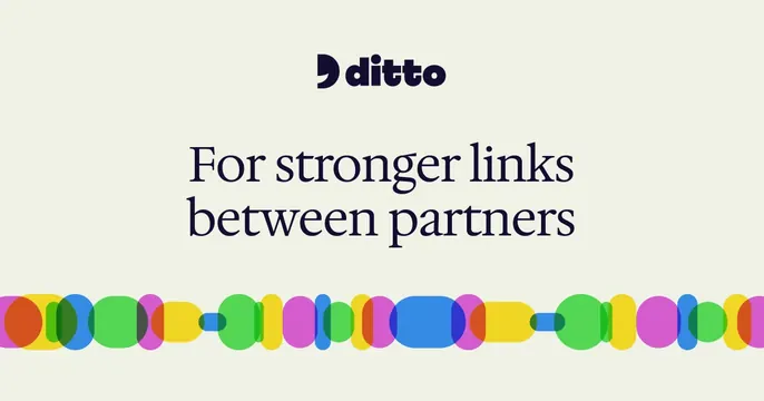 Ditto OG card, editorial, minimal, light