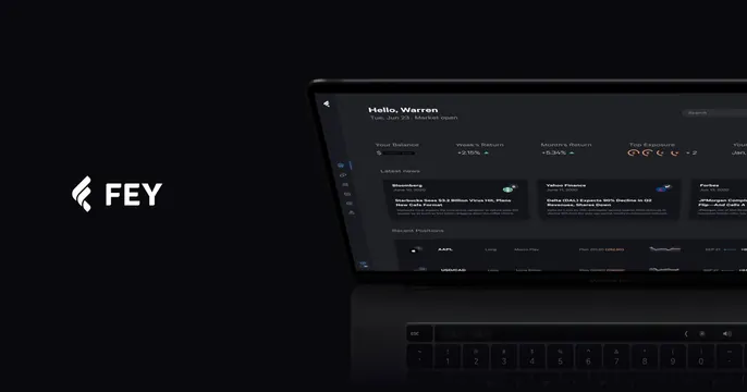Fey OG card, dark-mode, minimal, dark