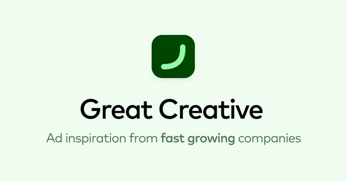 Great Creative OG card, minimal, light-mode, light