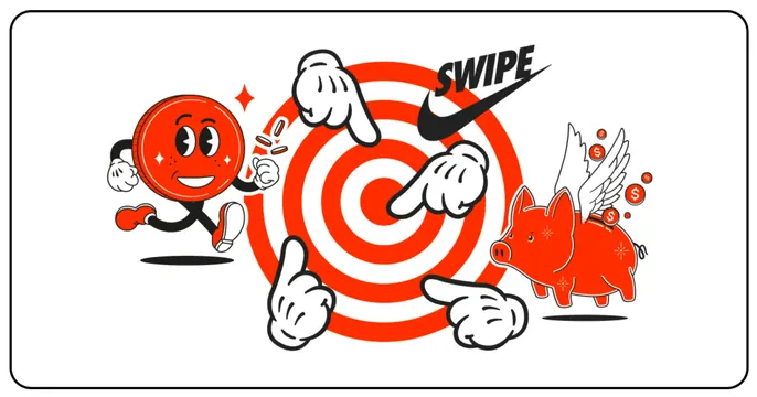 Humbleteam OG card, illustrated, retro, high-contrast